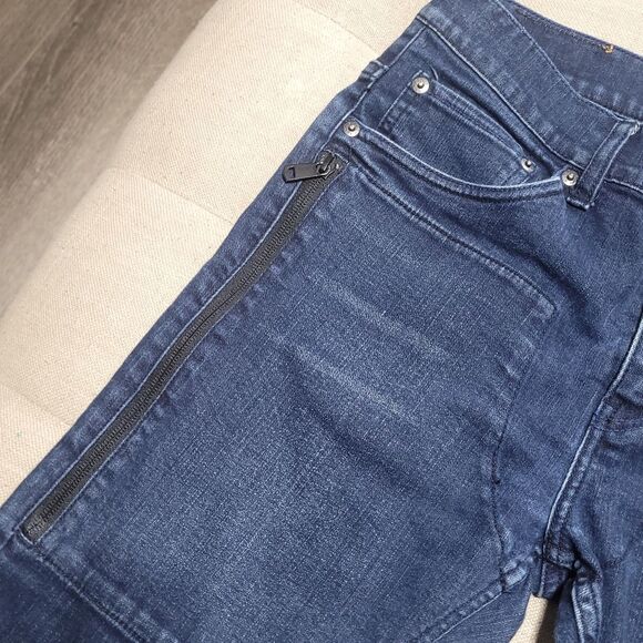 LEVI'S Unisex 511 Slim Stretch Left Side Zip Pocket Denim Blue Jeans W 29 L 29 - Picture 8 of 12